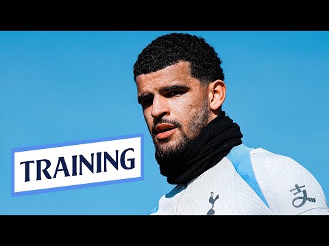 Romero, Solanke and van de Ven train ahead of Europa League knockouts!