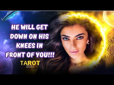 ☀️He Will Get Down on His Knees in Front of You‼️💍🧎‍♂️ #tarotreading #astrology #astrologypost