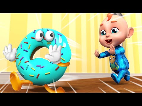 Learn Colors with Donuts | ABC Song, Numbers Song, Colors Song | Rosoo Nursery Rhymes & Kids Songs