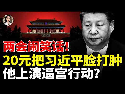 Two Sessions Joke! 20 Yuan Slaps Xi Jinping’s Face Swollen—Is He Staging a Palace Coup?