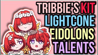 Tribbie full kit details | Tribbie Lightcone , trace & Eidolons updates | HSR Leaks 3.1| Painstation