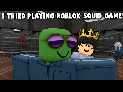 I TRIED PLAYING ROBLOX SQUID GAME... it was terrifying