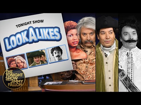 Tonight Show Lookalikes: Leon Russell, Sense and Sensibility | The Tonight Show