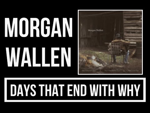 Morgan Wallen - Days That End In Why Lyrics