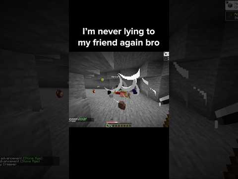 Minecraft Friend Moment