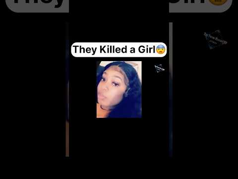 Killers sneak up on a girl and murders her ￼😨 #violenceprevention #philly #viral