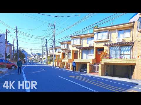 Winter Walk in Suginami City Finding a Tuk-Tuk | Tokyo, Japan | 4K/HDR