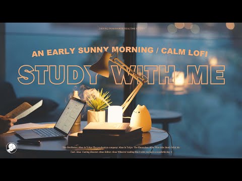 2-HOUR STUDY WITH ME🏞️ / calm lofi / A Sunny Morning in Japan / with countdown+alarm