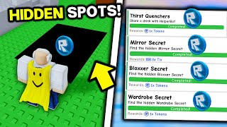 ALL HIDDEN TOKENS & TIX!! (Roblox Classic Hub)