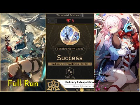 Ordinary Protocol 8 Full Run - Feixiao & March 7th with Silent Hunter | Divergent Universe