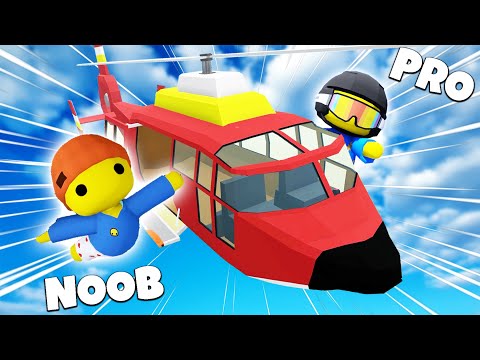 PRO vs. NOOB in WOBBLY LIFE! (feat. @SpyCakes)