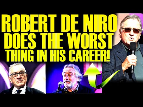 ROBERT DE NIRO DOES THE WORST THING IN HISTORY & GOES INSANE AS WOKE MEDIA HITS ROCK BOTTOM!