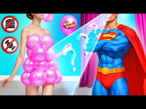 Fake Superheroes vs Real Superheroes! Sneaking Into the Movies Challenge!