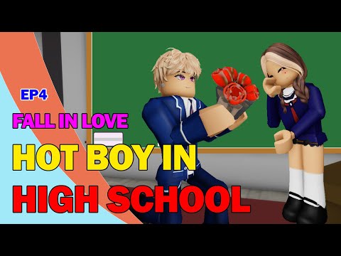 💖 Roblox School Love Story 💖 Fall In Love Hot Boy In High School Ep4 🌈