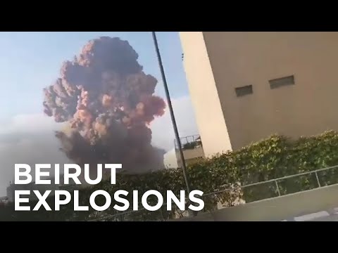 Huge explosions rock Beirut with widespread damage, injuries