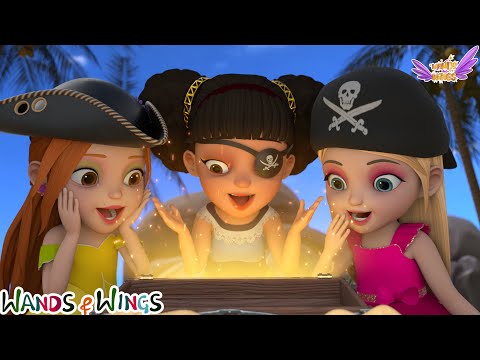 Princess Fiza & Friends on a Treasure Hunt | Sea Sea Sea | Fairytale Rhymes  | Wands & Wings