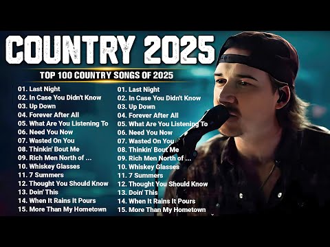 Country Music 2025 🛑 Morgan Wallen, Luke Combs, Luke Bryan, Chris Stapleton, Thomas Rhett,Kane Brown