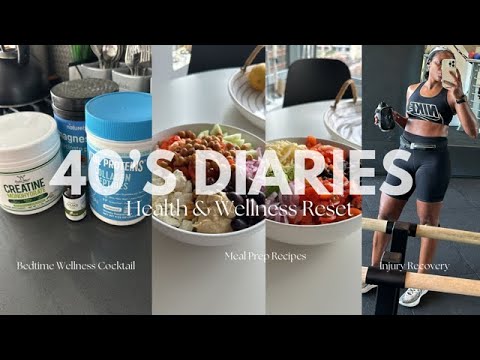 Vlog | Health & Wellness Reset, Meal Prep, Injury Recovery, New Supplements & More