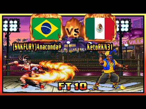 Real Bout Fatal Fury  - [SNKFURY]Anaconda@ (BRA) VS (MEX) KetoRKN31[rbff1/Fightcade/FT10] リアルバウト餓狼伝説