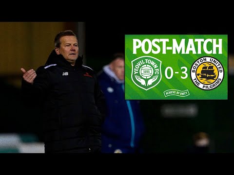 Post-Match | Mark Cooper | Boston United