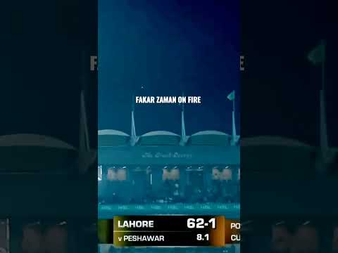 Fakhar Zaman Bating 🔥 | HBlPsl #shorts #circketshorts #viral