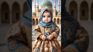 "Islamic Baby Fashion Show | Adorable & Modest Styles!"#shorts#ramdan #allah #islamicshorts