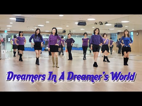 DREAMERS IN A DREAMER'S WORLD - EASY LINEDANCE (Janene Lawson)