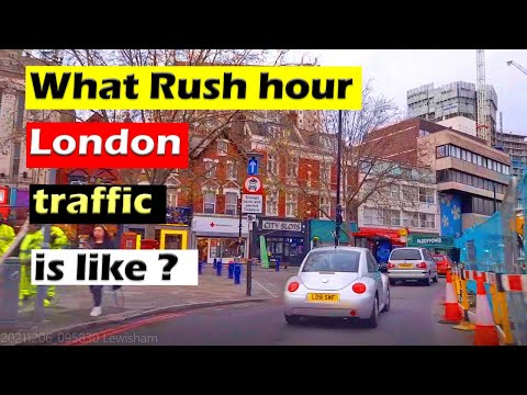 How bad is Rush Hour traffic into Lewisham London, UK  ?