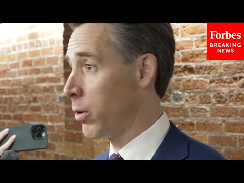 'Let's See Where They End Up': Josh Hawley Responds To Trump's Tariffs