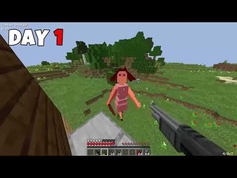 HOW Survive 100 DAYS ATTACK Scary SERBIAN DANCING LADY!   JJ and Mikey Maizen