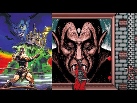 MSX Game: Vampire Killer (1986 Konami)