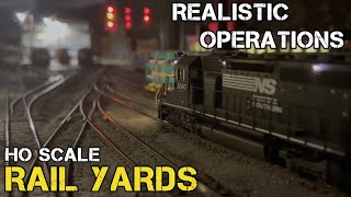 Realistic Operations - Rail Yards and Local Freight in HO Scale