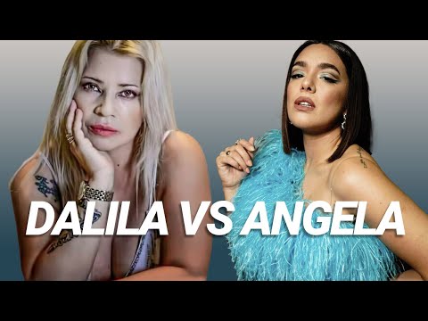 ANGELA LEIVA Y DALILA LA DIOSA │ Enganchados Dalila VS Angela