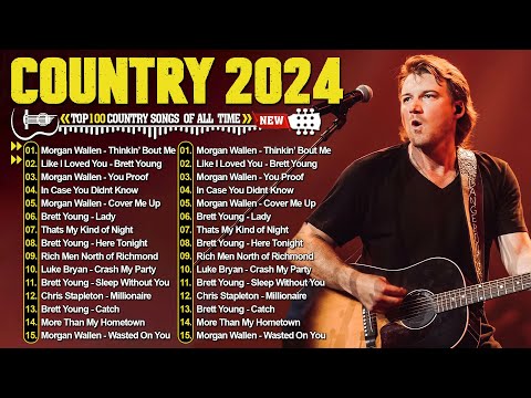 Country Music Playlist 2024 - Luke Bryan, Luke Combs, Chris Stapleton, Morgan Wallen, Kane Brown