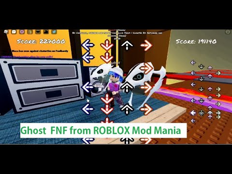 Ghost  FNF from ROBLOX Mod Mania