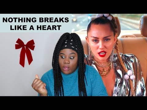 Miley Cyrus, Mark Ronson - Nothing Breaks Like A Heart |REACTION|