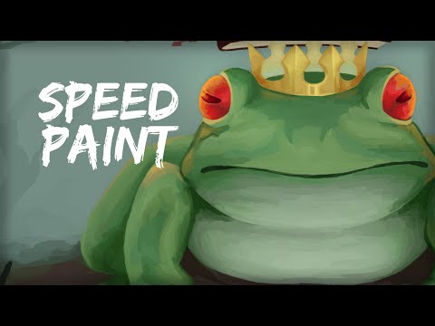 Neverafter SPEEDPAINT || The Frog Prince