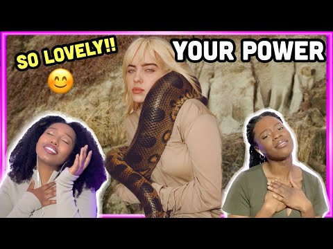 Serene BUT POWERFUL!🥰☺️| Billie Eilish - Your Power REACTION