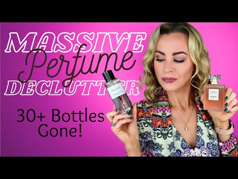 Biggest Perfume Declutter Ever | Fragrances I'm Getting Rid Of