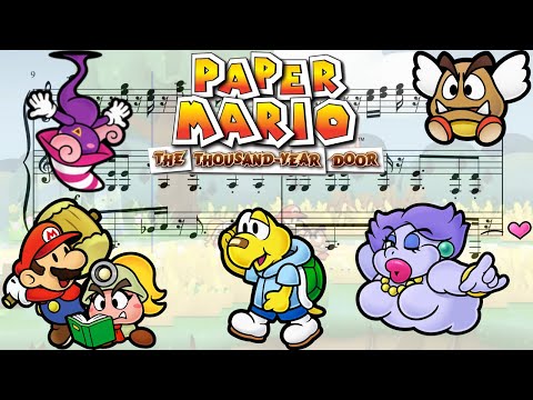 Paper Mario: The Thousand Year Door - Petal Meadows [Piano Recreation]