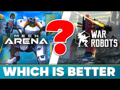 Mech Arena Robot Showdown vs War Robots🔥Which is the BEST Mech Game🤔2024