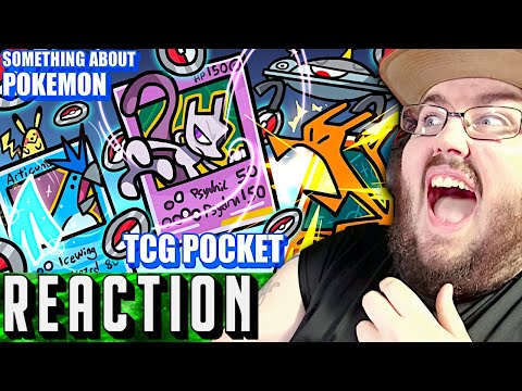 Something About Pokemon Trading Card Game Pocket ANIMATED (Loud Sound Warning) REACTION!!!