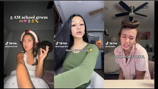 GRWM for SCHOOL - TikTok Compilation #12