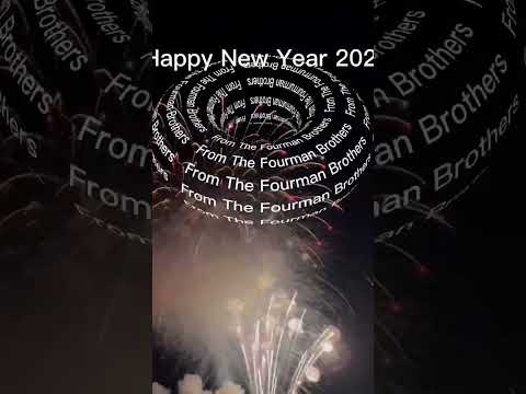 Happy New Year 2025 Thank You All For Your Support Through Out All Of The Years. Fourman Brothers