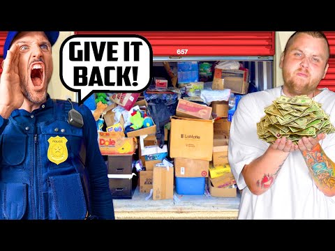 I Bought a RICH COPS Storage Unit and Now He's FURIOUS! Worth MILLIONS!