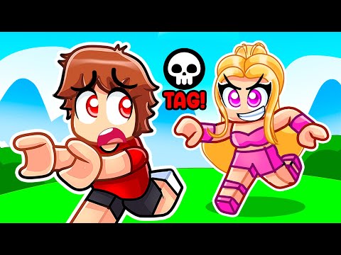 Techy Plays TAG In Roblox With MY CRAZY FAN GIRLS...