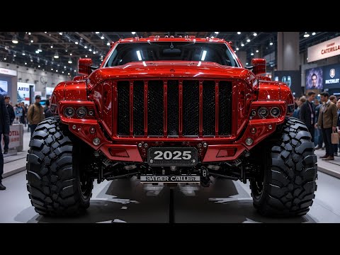 INSANE 2025 Caterpillar Pickup – The Ultimate Off-Road Monster!