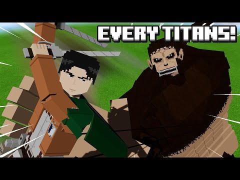 I UPDATED The BEST Attack On Titan Mod in Minecraft