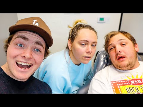 THEY BOTH GOT THEIR WISDOM TEETH REMOVED!!