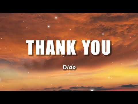 Dido - Thank You (Lyrics) Standard Version